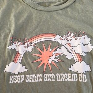 TINY WHALES 
RAINBOW GREEN - Girls 12